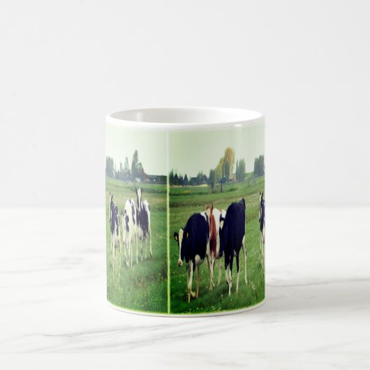 Tasse classique 2 de vache (Centre)