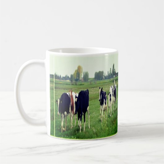 Tasse classique 2 de vache (Gauche)