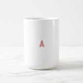 Tasse Classique à Emblème Rouge Minimaliste (Centre)