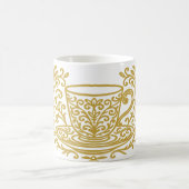 Tasse Classique à Gravure Filigranée, 11 oz (Centre)