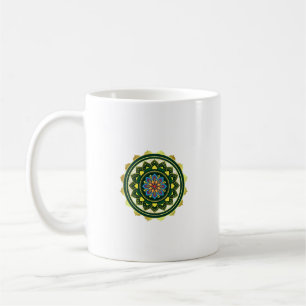 Tasse classique à motif mandala, 330 ml