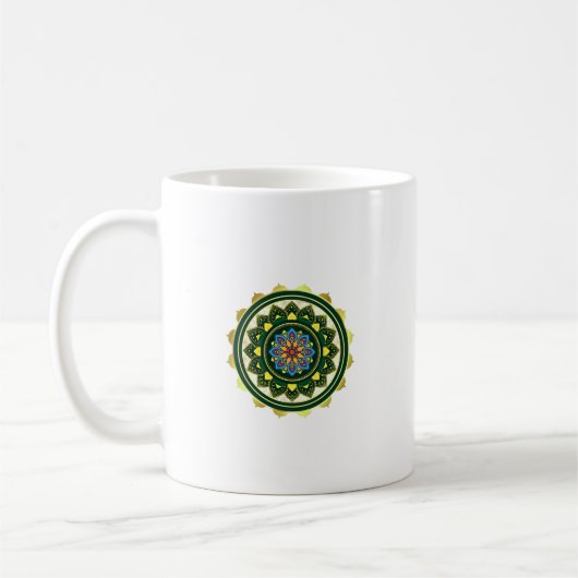Tasse classique à motif mandala, 330 ml (Gauche)