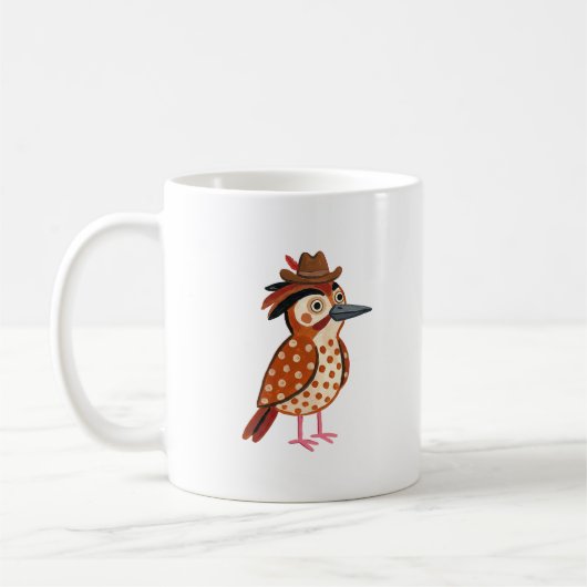 Tasse classique à pois Pic Woodboy (Gauche)