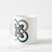 Tasse classique à X entrelacés (Devant gauche)