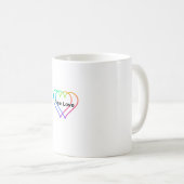 Tasse Classique Amour Libre, 11 oz (Devant droit)