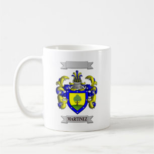 Tasse Classique Armoiries et Nom de Famille Martin