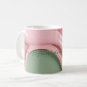 Tasse classique au graphique abstrait élégant (Devant gauche)