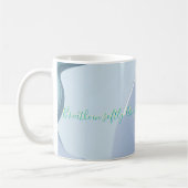 Tasse classique au graphique abstrait élégant (Gauche)
