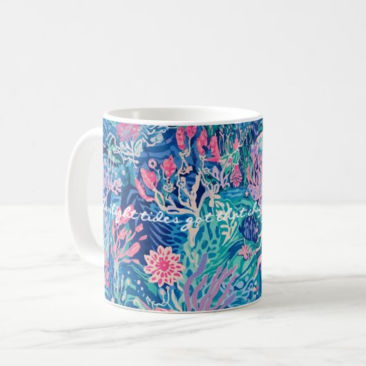 Tasse classique au graphisme élégant (Devant gauche)