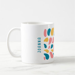 Tasse classique aux formes d'ornement abstraites e