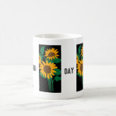 Tasse Classique avec Texte Bonne Journée et Image (Centre)