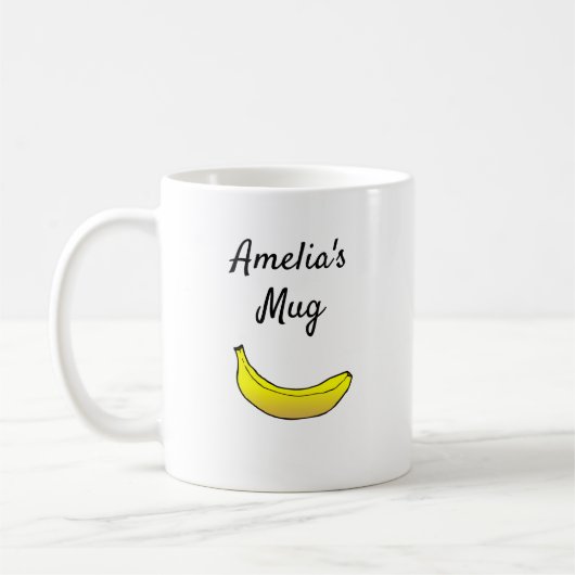 Tasse Classique Banane (Gauche)