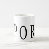 Tasse classique blanche DESIGN SPORT  (Centre)