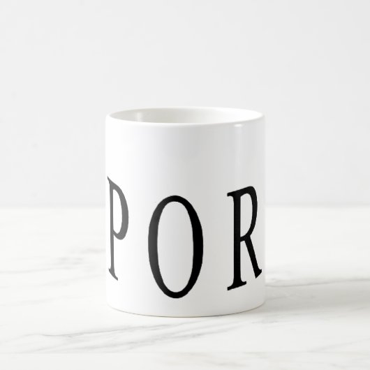 Tasse classique blanche DESIGN SPORT  (Centre)