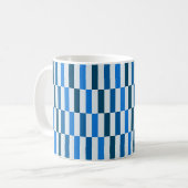 Tasse classique Blue Line Flow  (Devant gauche)