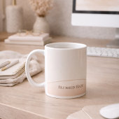 Tasse classique Blush Ivory Arc Glow, 11 oz