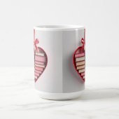 Tasse classique Boîte à Cadeau en Forme de Cœur Ro (Centre)