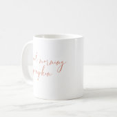 Tasse classique Bonjour Citrouille, 11 oz (Devant gauche)