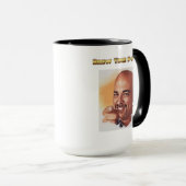 Tasse classique Brew Time Polkas, 11 oz (Devant droit)