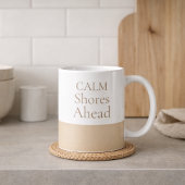 Tasse classique Calm Shores Ahead, 11 oz