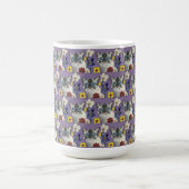 Tasse classique chat et fleurs, 444 ml (Centre)