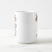 Tasse classique chat orange fou (Centre)