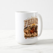 Tasse classique chrétienne 'N'ayez pas peur' (Devant droit)
