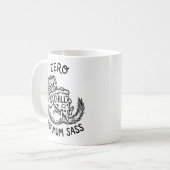 Tasse Classique Citation Drôle de Furet Compagnon (Devant gauche)