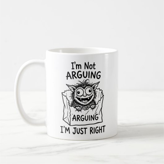 Tasse Classique | Compagnon de Café Gremlin Excent (Gauche)