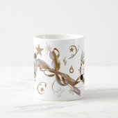 Tasse Classique d'Art Café Élégant Tourbillon de P (Centre)