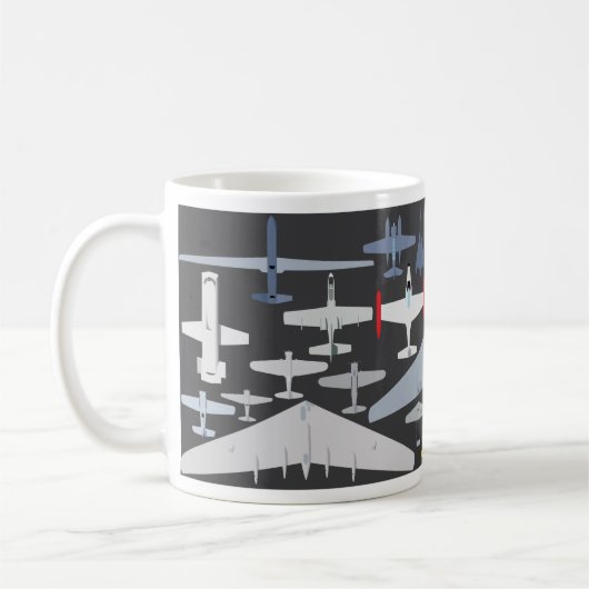 Tasse classique d'avions de Northrop (Gauche)