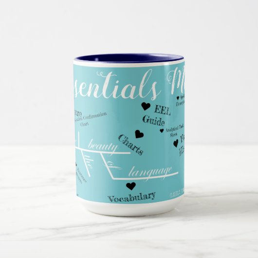 Tasse classique de bases de conversations (Centre)