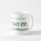 Tasse classique de blanc d'auberge d'Usonian (Devant droit)