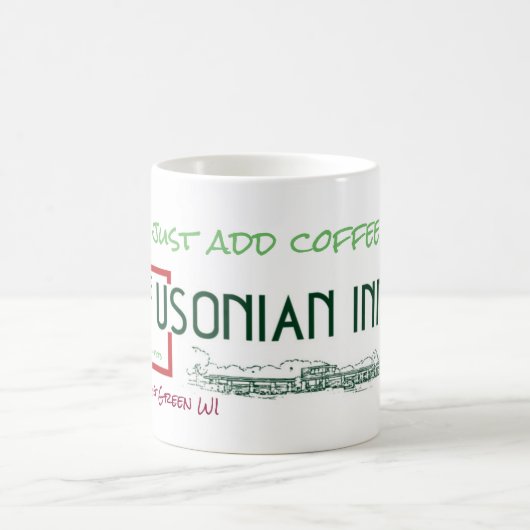 Tasse classique de blanc d'auberge d'Usonian (Centre)