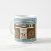 Tasse classique de Boombox (Devant gauche)