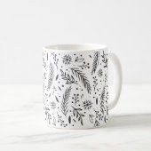 Tasse classique de botanique d'hiver (Devant droit)