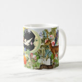 Tasse classique de café d'éclipse solaire (Devant droit)