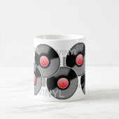 Tasse classique de disque vinyle (Centre)