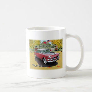 Tasse classique de Dodge des voitures 1955 de