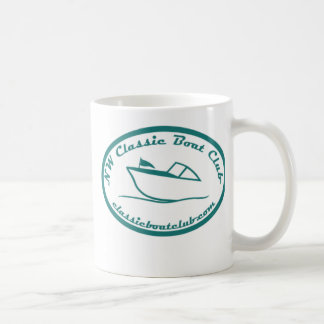 Tasse classique de logo de club de bateau de