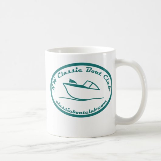 Tasse classique de logo de club de bateau de (Droite)