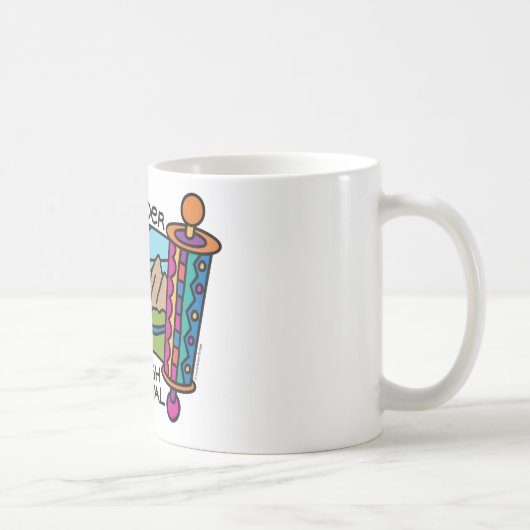 Tasse classique de logo de Fest de Boulder J (Droite)