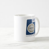 Tasse classique de logo de ville (Devant droit)
