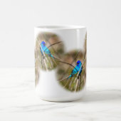 Tasse Classique de Merlebleu Indigo Chantant (Centre)
