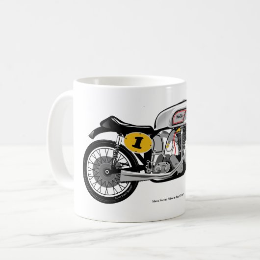 Tasse classique de moto (Devant gauche)