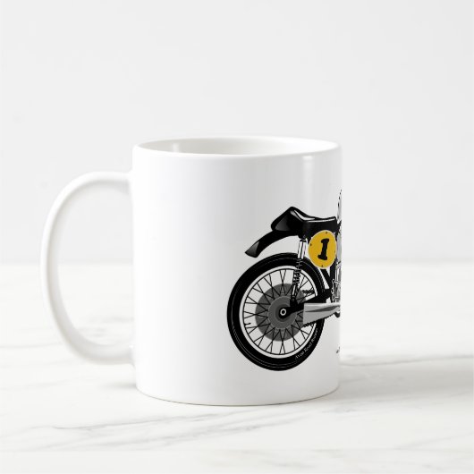 Tasse classique de moto (Gauche)