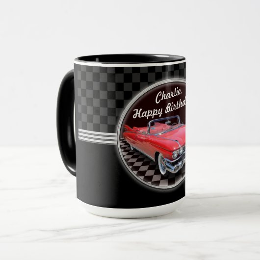 Tasse classique de partie de Cadillac (Devant gauche)