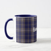 Tasse classique de plaid de tartan de Baker de (Gauche)