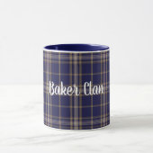 Tasse classique de plaid de tartan de Baker de (Centre)