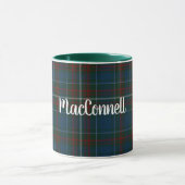 Tasse classique de plaid de tartan de MacConnell (Centre)